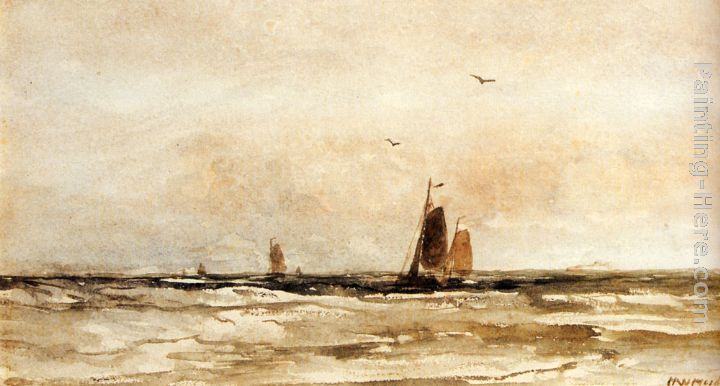 Hendrik Willem Mesdag Canvas Paintings page 2